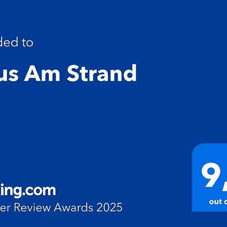 Haus Am Strand ユリウスルー エクステリア 写真